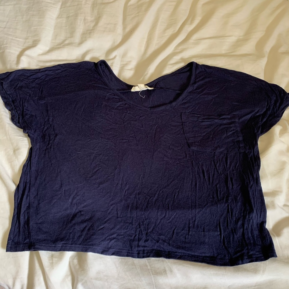 Navy Blue Top